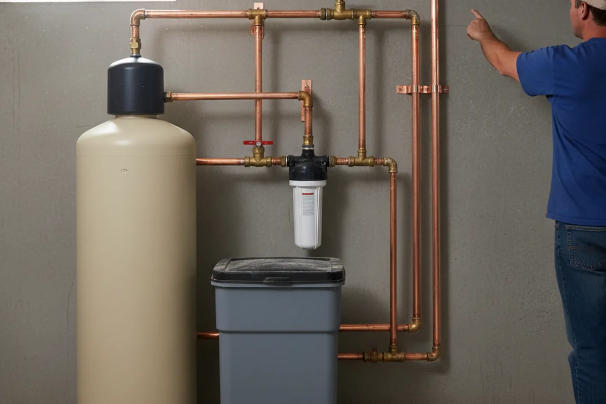 Whole-house water treatment system installed in Muskogee